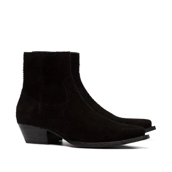 Brand new Saint Laurent Lukas 40mm cowboy ankle boot Size 41